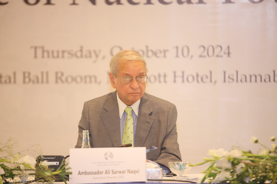 Ambassador Ali Sarwar Naqvi Executive Director of CISS Ambassador Ali Sarwar Naqvi, Executive Director of CISS