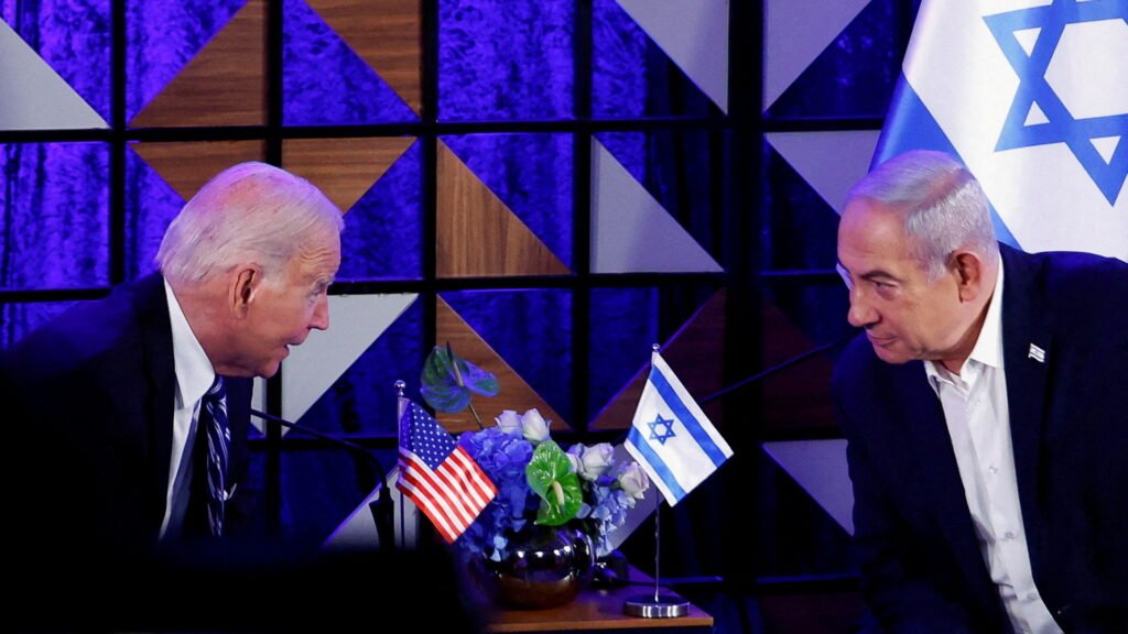 biden netanyahu 106 Israeli and American leadership
