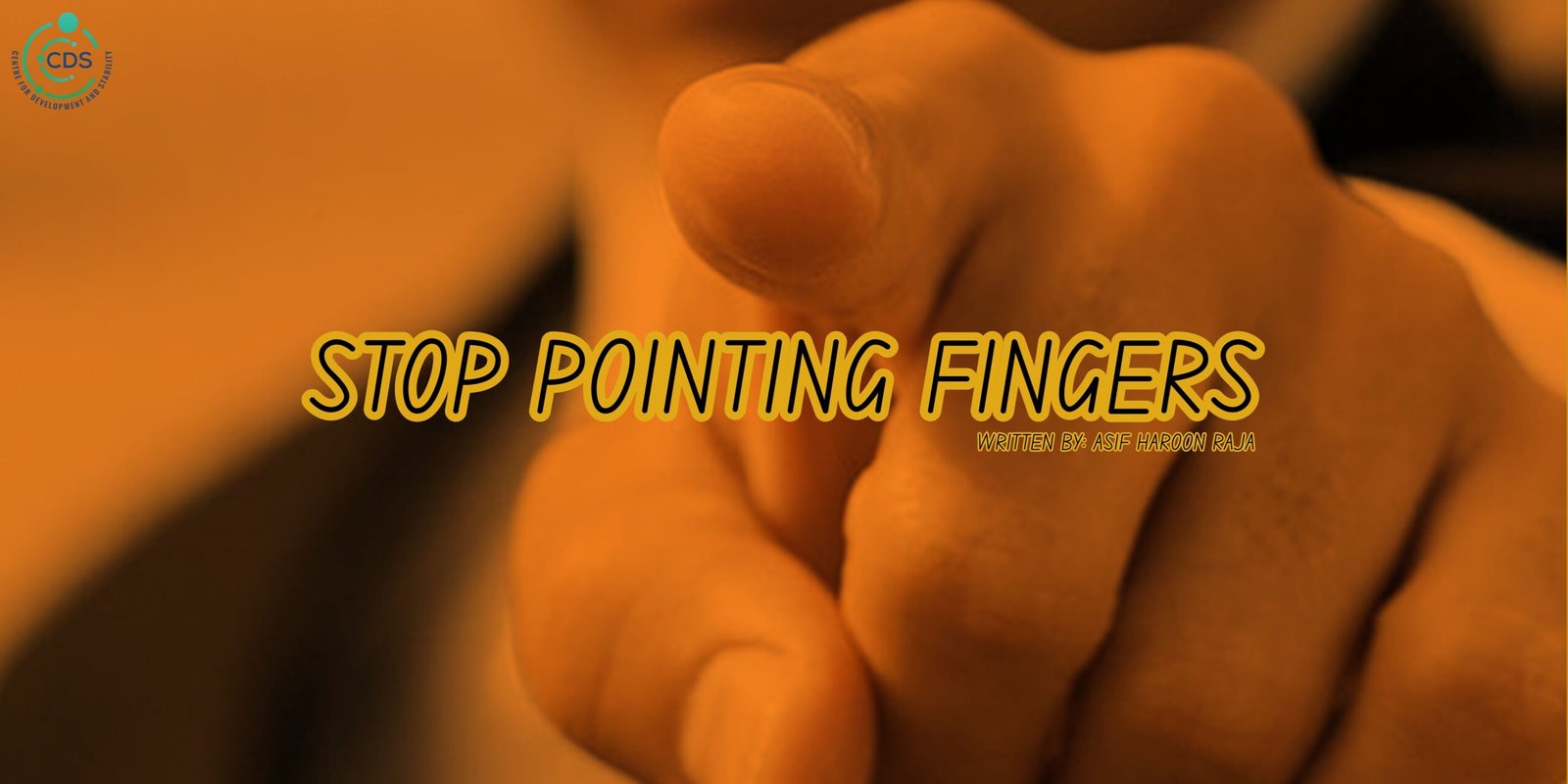 Stop Pointing Fingers