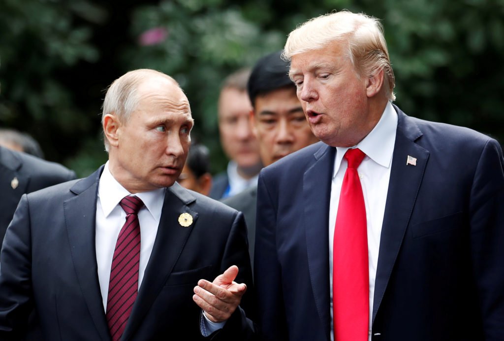 Trump and Putin Dialogue