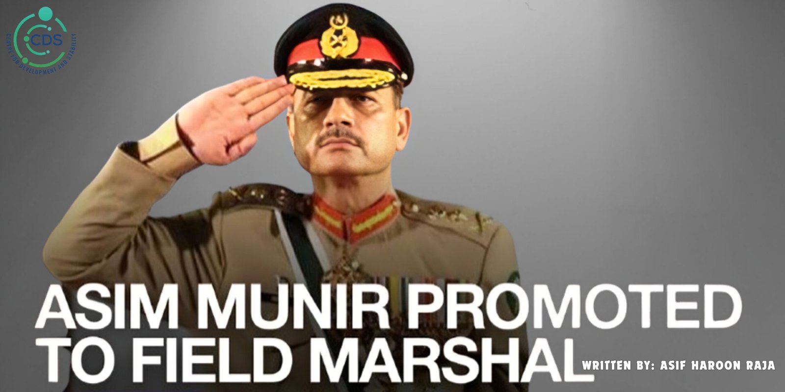 Asim Munir Promoted to Field Marshal