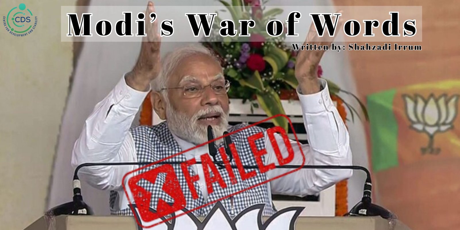 Modi's war of words