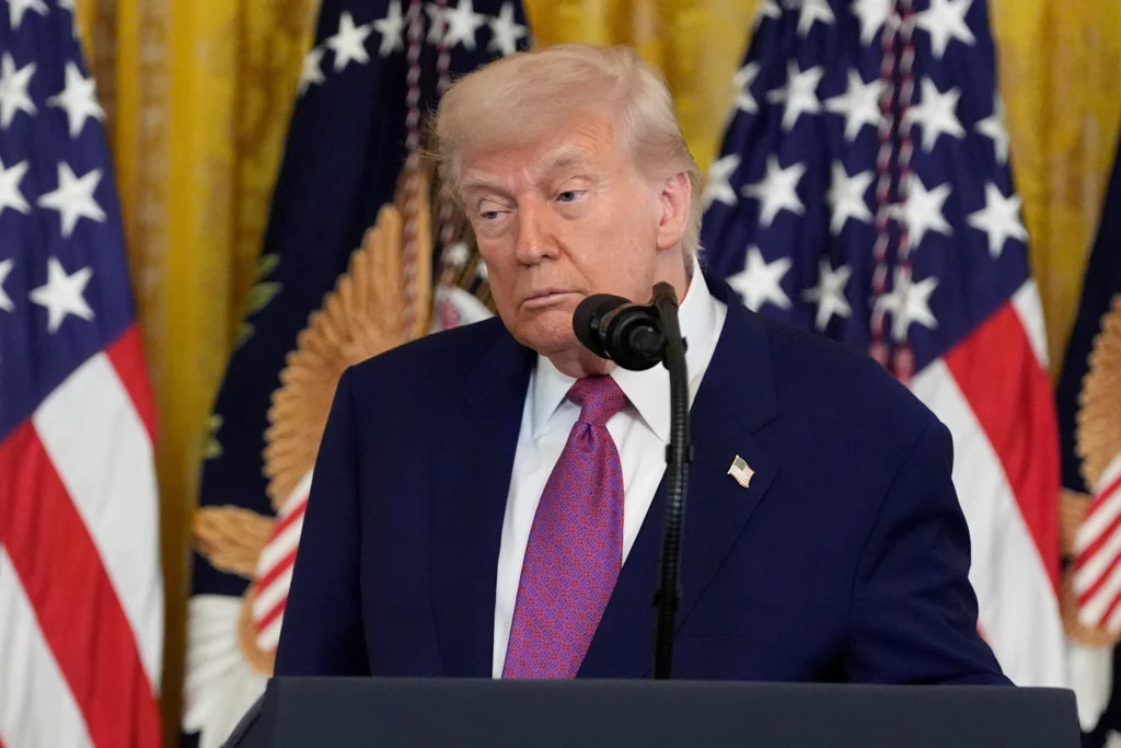 President Donald Trump’s comments boasting that “we know what’s going on”