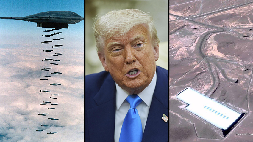 US B-52 bombers attacked Iran