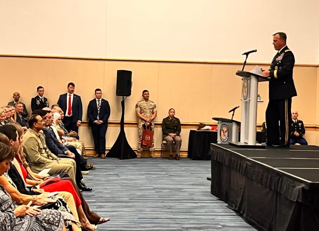 CENTCOM change of command ceremony
