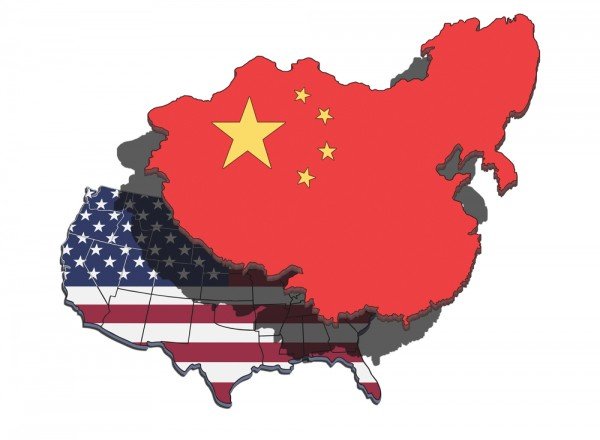 China's rise over USA