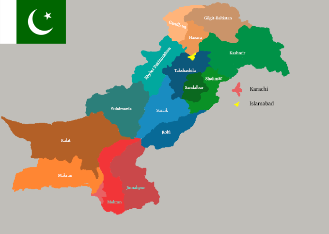 New Provinces in Pakistan
