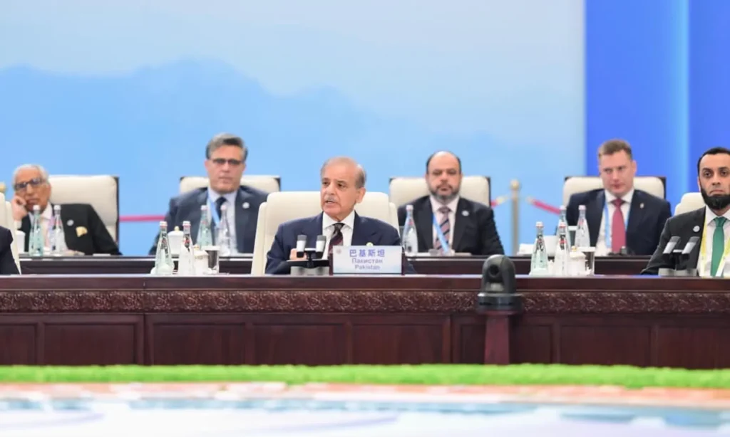 Shehbaz Sharif Raises Indus Waters Treaty at SCO Summit