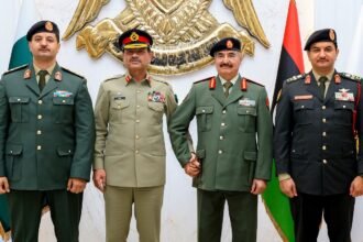 Pakistan’s Chief of Army Staff, General Syed Asim Munir, visited Benghazi to meet Field Marshal Khalifa Haftar