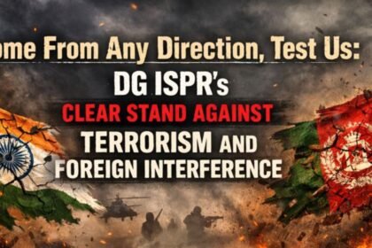 DG ISPR’s Clear Stand Against Terrorism and Foreign Interference